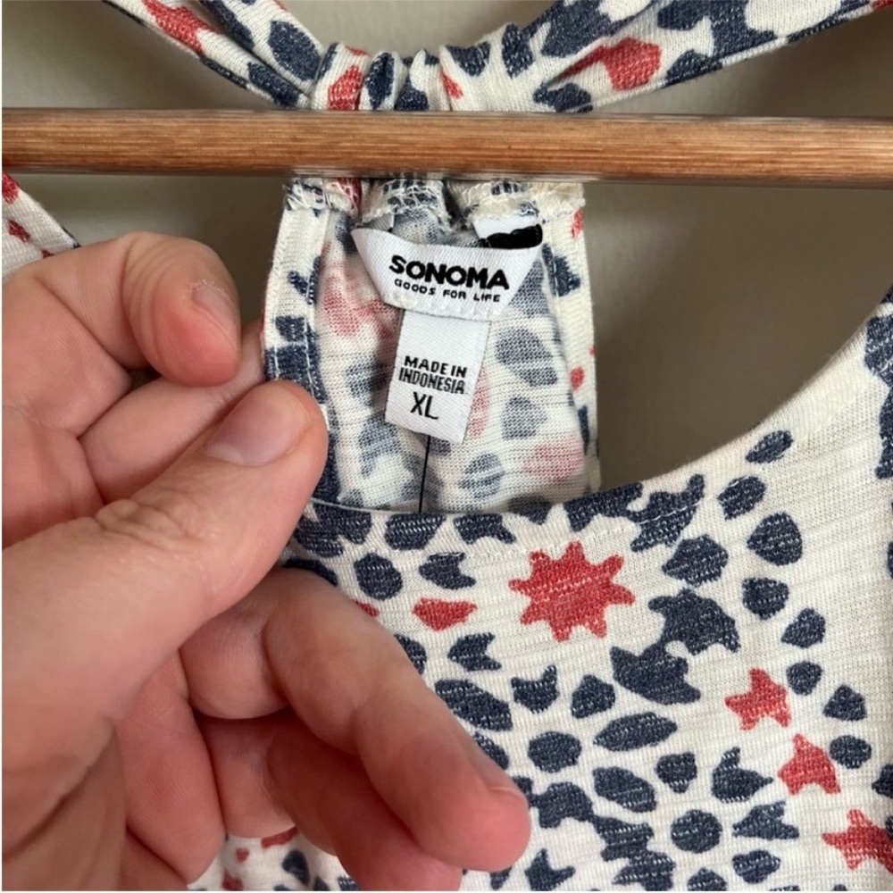 Sonoma NWT Multicolor Geometric Pattern/Print Rac… - image 3